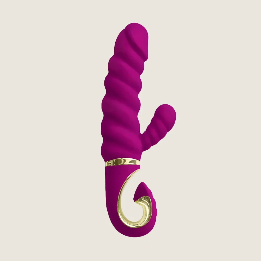 G-Vibe G-Candy Rabbit Vibrator in Sweet Candy color.