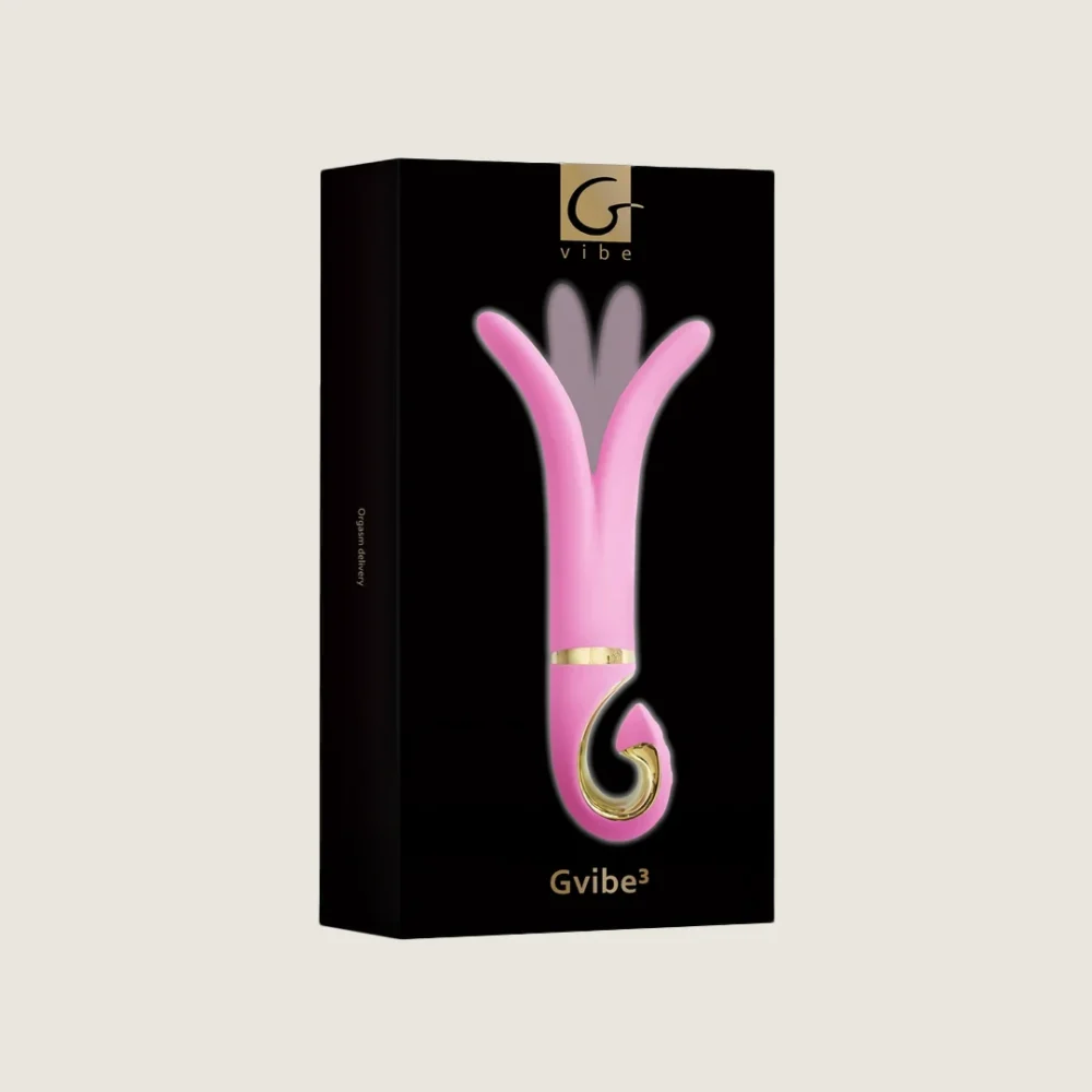 G-Vibe 3 Split Double Vibrator in Candy Pick color.