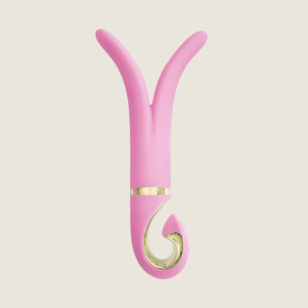 G-Vibe 3 Split Double Vibrator in Candy Pick color.