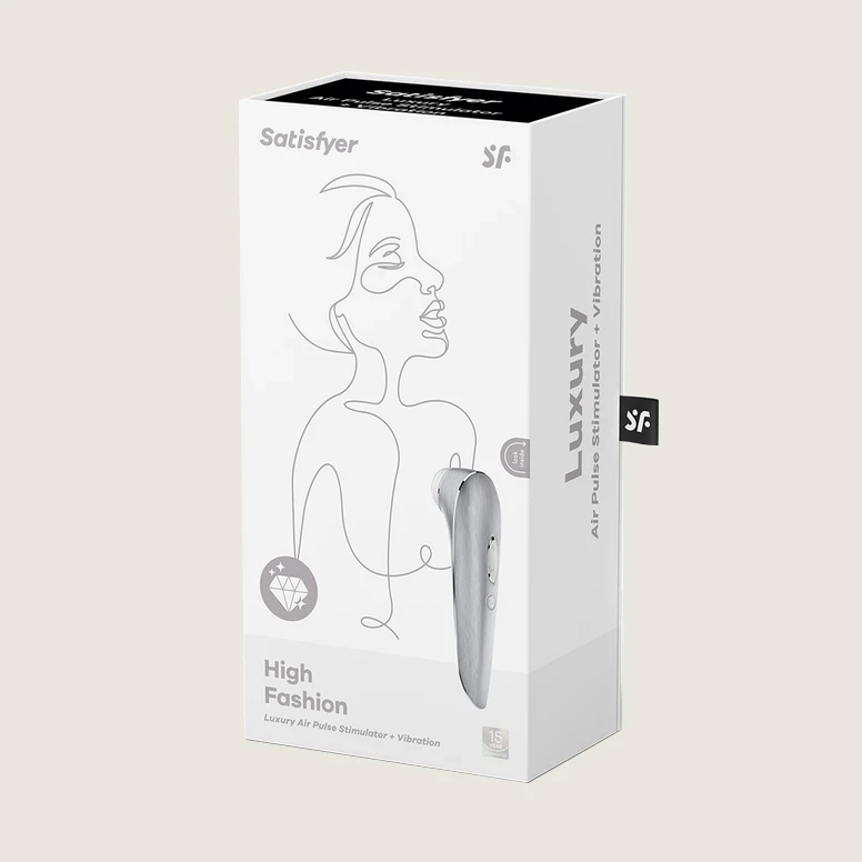 Satisfyer High Fashion Air Pulse Stimulator with vibration
