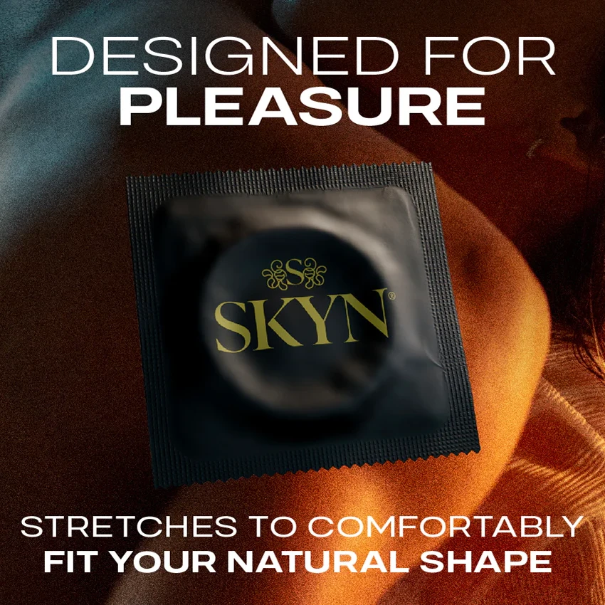 SKYN® Elite non-latex condoms – 10 Pieces made from a revolutionary material which feels so soft and comfortable.